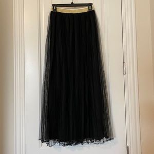 LC Lauren Conrad Tulle Maxi Skirt